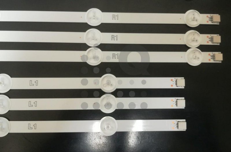 LED Strip Replacement Kit For LG 47LN5400 TV - 12 Bars (AgS Brand, 3V, 2-Pin)